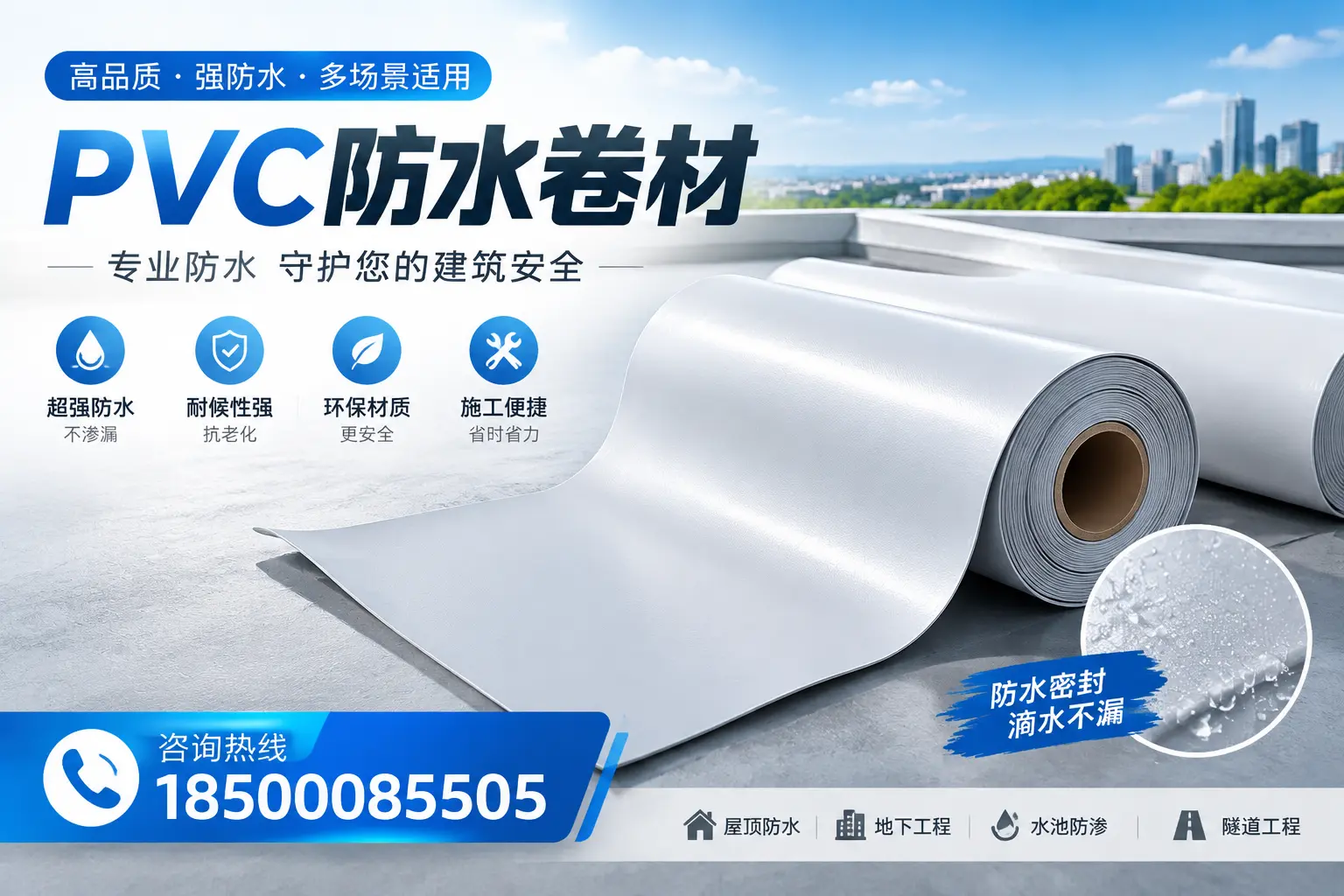 PVC防水卷材的市场竞争分析，晋城品牌选择参考